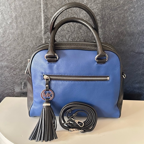 Michael Kors KNOX Tassel Leather Satchel Bag